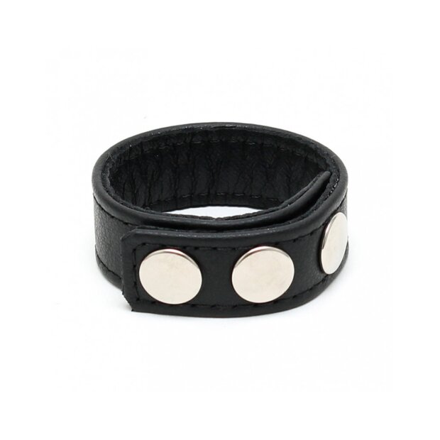 Rimba Leather Cock Strap Penisring Schwarz