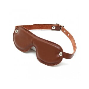 Rimba Eye Mask with Soft Padding Brown