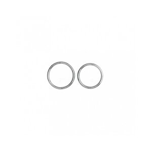 Rimba 2-Piece Metal Cock Ring Set Silver Ø 4.0-4.5 cm