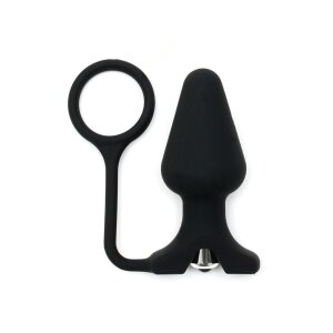 Rimba plug anal avec cockring et vibration noir Ø...