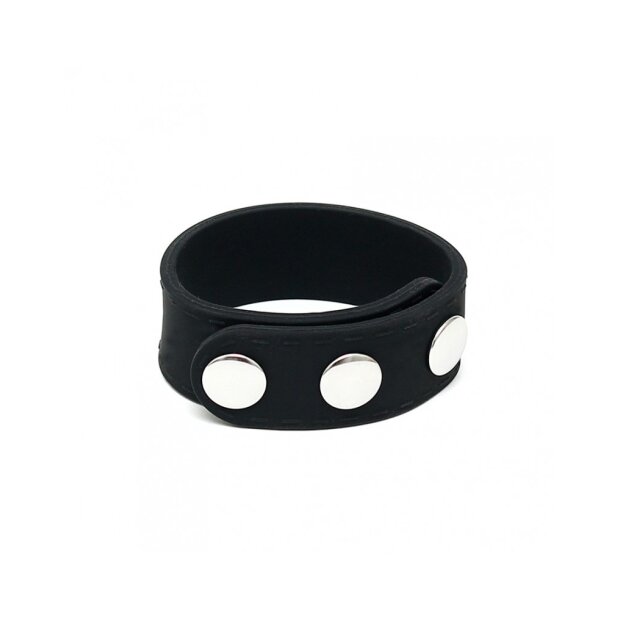 Rimba Silicone Penis Strap Penisring Schwarz