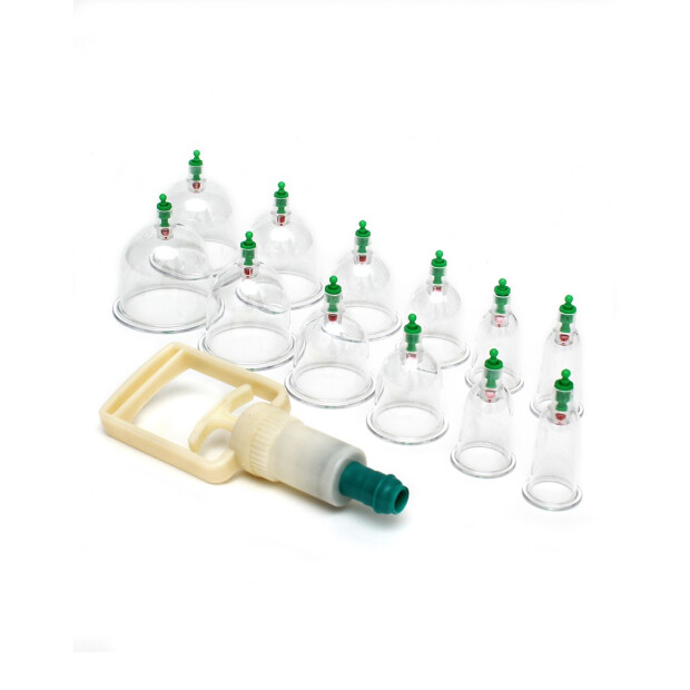 Rimba Bondage Play - Cupping Set with 12 Cups