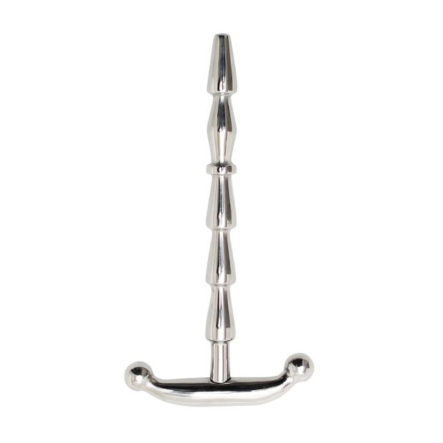 Rimba Sonde Urétrale Striée Argent 7 mm