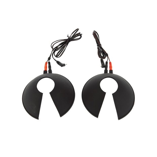 Rimba Electro bra/body cups, bi-polar  (2 pcs.)