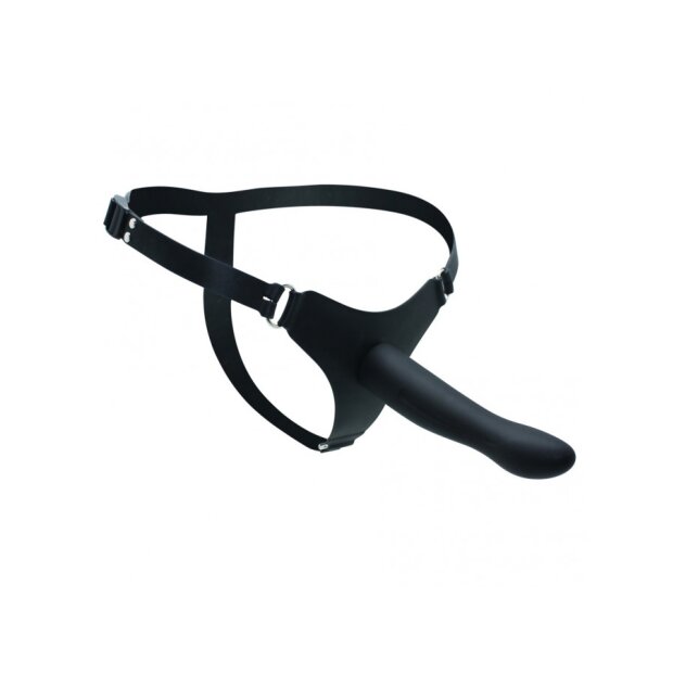 Rimba Godemichet Strap-on avec Harnais Noir 16 cm Ø 3,2 cm