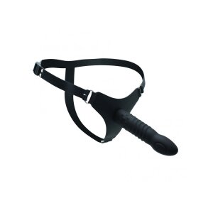 Rimba Strap-on Dildo mit Gurt Schwarz 16 cm Ø 3,6 cm