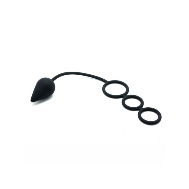 Rimba - Cockring with Anal Lock - S/M