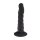 Rimba Latex Play - Exchangeable Dildo for Strap-on with Sucking Cup - Black