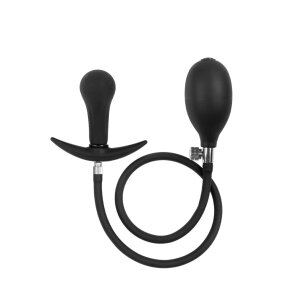 Rimba Latex Play Inflatable Anal Plug Schwarz ⌀ 8,4 cm