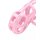 Rimba P-Cage PC01 Cage à Pénis Rose 9,5 cm Ø 3,9 cm