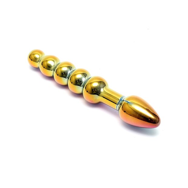 Rimba Sensual Glass Laila Glasdildo Bronze 17 cm