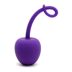Rimba Paris Apple-Shaped Kegel Ball Liebeskegel Lila ⌀ 4 cm