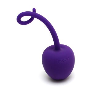 Rimba Paris Apple-Shaped Kegel Ball Liebeskegel Lila ⌀ 4 cm