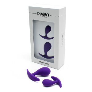 Rimba Copenhagen Anal Plugs Purple Ø 2.7 cm 2-Piece