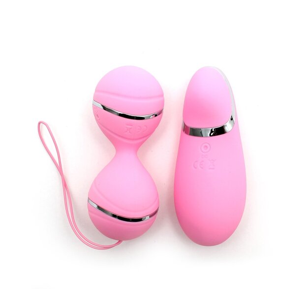 Rimba Ibiza Vibrator Set Pink 2-Piece