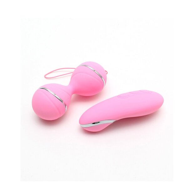 Rimba Ibiza Vibrator Set Pink 2-Piece