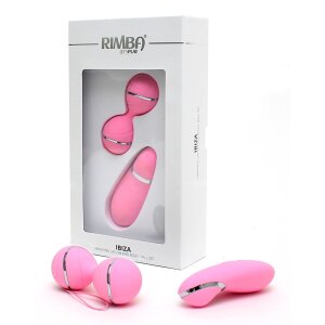 Rimba Ibiza Ensemble de Vibromasseurs Rose 2 Pièces