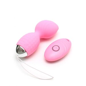 Rimba Athens Kegel Ball with Vibration Pink Ø 3.5 cm