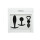 Rimba Toys - Basel - Set of Butt Plugs Size S - Black