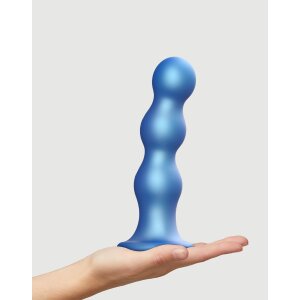 Strap-On-Me Dildo Plug Balls XXL Spezialdildo Blau 19 cm...