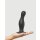 Strap-On-Me - Dildo Plug Curvy Size L - Black - 16.5 cm