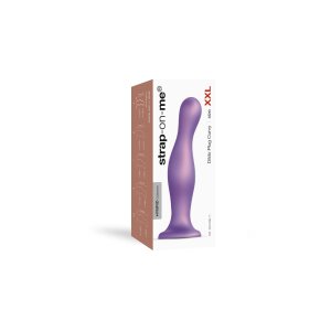 Strap-On-Me Dildo Plug Curvy XXL Spezialdildo Lila 19 cm...
