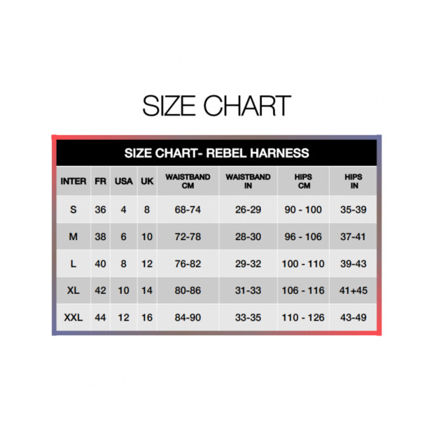 Strap-On-Me Harness Rebel Blau Strap-On Blau XL