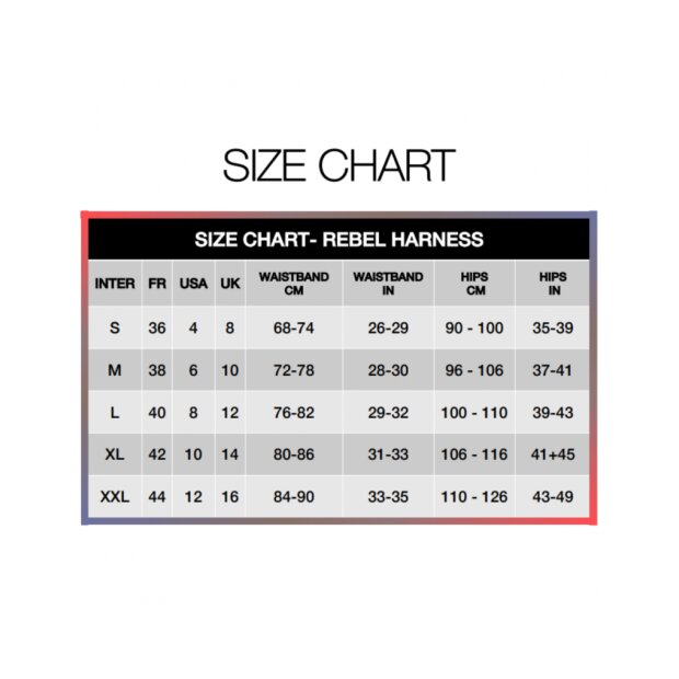 Strap-On-Me Harnais Rebel Bleu XXL