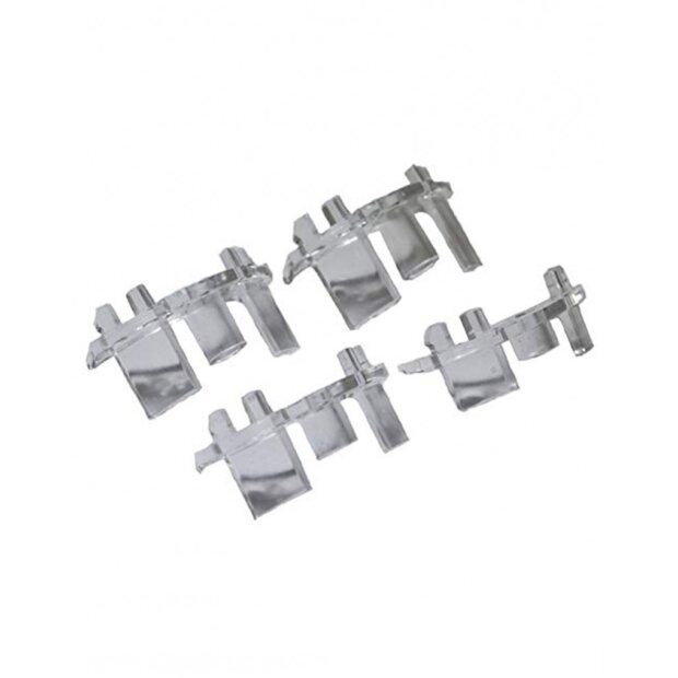 The vise cage de chasteté avec cadenas transparent