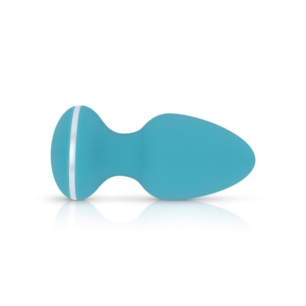 Cala Azul Blanca Vibrating Analplug Türkis ⌀ 4 cm