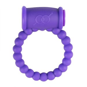 EasyToys Cockring with Vibrator Penisring Lila ⌀ 3,5 cm