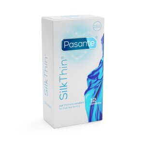 Pasante Silk Thin Condoms 12 Pieces