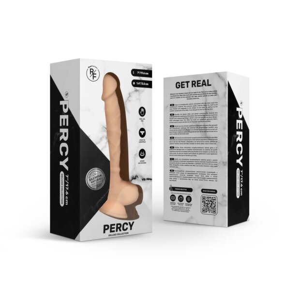 Real Fantasy Deluxe Collection - Percy Dildo - 17,5 cm