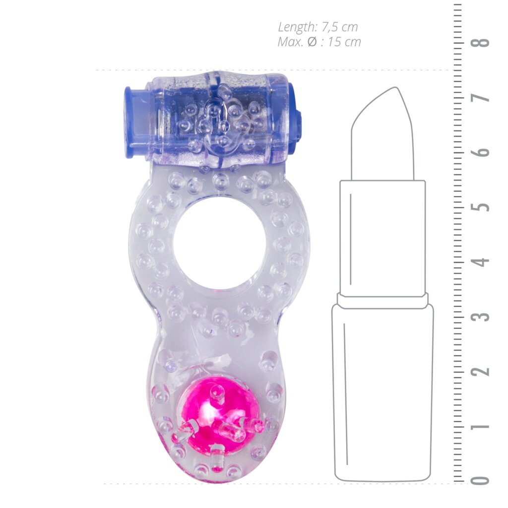EasyToys Vibrating Cock Ring Penisring 1,5 cm, 5,95 EasyToys Vibrating Cock Ring Penisring 1,5 cm, 5,95