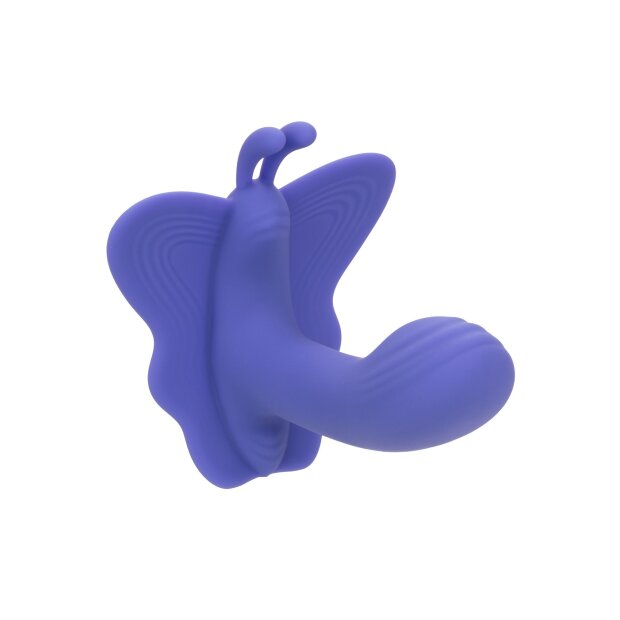 CalExotics Connect Venus Butterfly Mini Vibrator Lila 8 cm