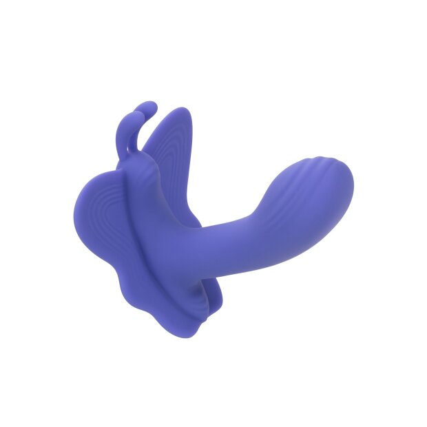 CalExotics Connect Venus Butterfly Mini Vibrator Lila 8 cm