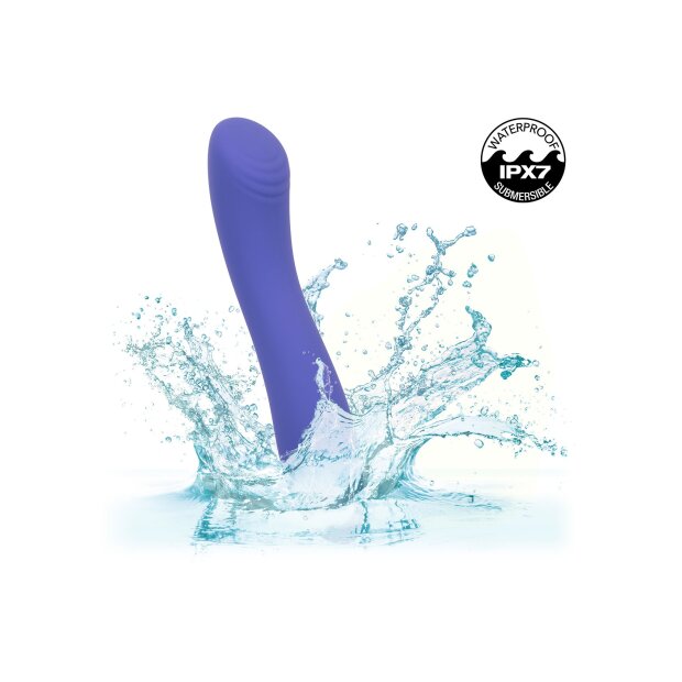 CalExotics Connect Contoured G G-Punkt Vibrator Lila 17,75 cm