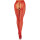 Leg Avenue Crotchless backseam tights red O/S