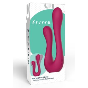 XOCOON Sync Sensation Vibrator Pink 18,5 cm ⌀ 3,5 cm