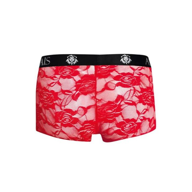 ANAIS Men Brave Boxershorts mit Spitzenmuster rot S - XL