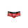 ANAIS Men Brave jock briefs with lace pattern red S
