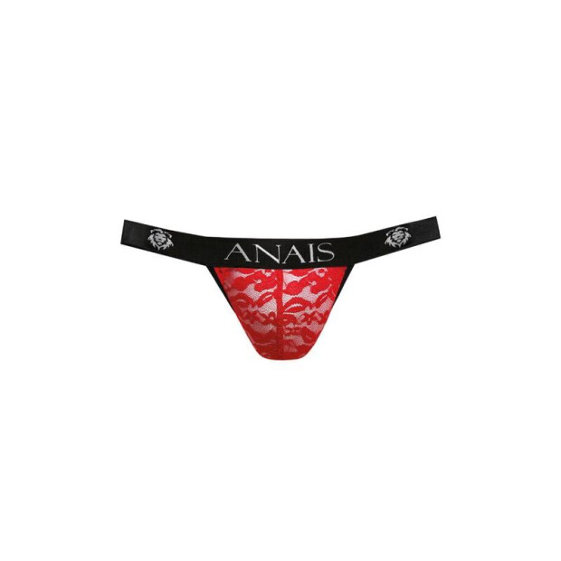 ANAIS Men Brave Rio Jockstrap mit Spitzenmuster rot S - XL