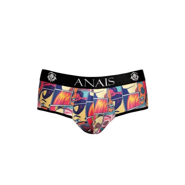 ANAIS Men Slip jock imprimé bande dessinée S