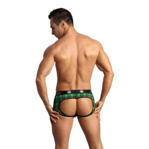 ANAIS Men Magic Slip jock avec motif à carreaux...