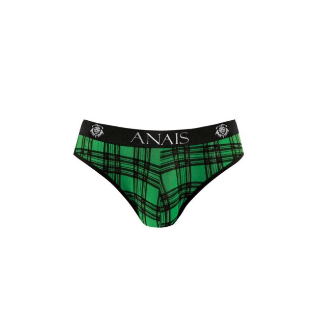 ANAIS Men Magic briefs with check pattern green, black S