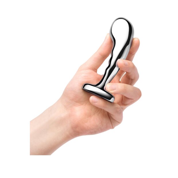 B-Vibe Edelstahl P Spot Training Set Prostatamassager Silber 3 Teilig