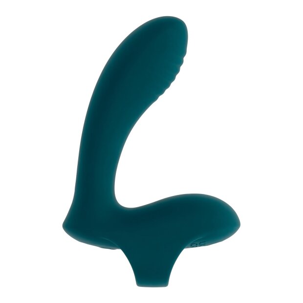 Playboy vibrator wrapped around the finger