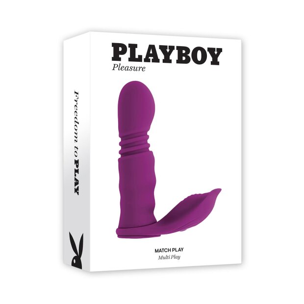 Playboy Vibrator Match Play Purple