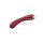 Dream Toys Dinky Single-Vibrator Jaimy D. G-Punkt Vibrator Rot 20 cm ⌀ 3,7 cm