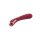 Dream Toys Dinky Single-Vibrator Jaimy D. G-Punkt Vibrator Rot 20 cm ⌀ 3,7 cm
